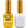 NuRevolution Noble Duo - LED/UV Soak Off Gel Polish 0.5 oz. + Nail Lacquer 0.5 oz. - #NGP02 Winter's Frost