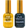NuRevolution Noble Duo - LED/UV Soak Off Gel Polish 0.5 oz. + Nail Lacquer 0.5 oz. - #NGP04 Onyx Oasis