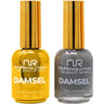 NuRevolution Noble Duo - LED/UV Soak Off Gel Polish 0.5 oz. + Nail Lacquer 0.5 oz. - #NGP103 Minty Bliss