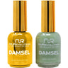 NuRevolution Noble Duo - LED/UV Soak Off Gel Polish 0.5 oz. + Nail Lacquer 0.5 oz. - #NGP104 Jewel Green