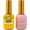 NuRevolution Noble Duo - LED/UV Soak Off Gel Polish 0.5 oz. + Nail Lacquer 0.5 oz. - #NGP11 Peach Pastel