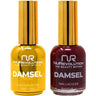 NuRevolution Noble Duo - LED/UV Soak Off Gel Polish 0.5 oz. + Nail Lacquer 0.5 oz. - #NGP111 Cherry Ordial
