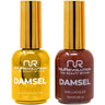 NuRevolution Noble Duo - LED/UV Soak Off Gel Polish 0.5 oz. + Nail Lacquer 0.5 oz. - #NGP115 Wine and Dine
