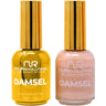NuRevolution Noble Duo - LED/UV Soak Off Gel Polish 0.5 oz. + Nail Lacquer 0.5 oz. - #NGP14 Sun-Kissed Sands