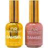 NuRevolution Noble Duo - LED/UV Soak Off Gel Polish 0.5 oz. + Nail Lacquer 0.5 oz. - #NGP19 Nude Nirvana