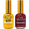 NuRevolution Noble Duo - LED/UV Soak Off Gel Polish 0.5 oz. + Nail Lacquer 0.5 oz. - #NGP27 Cranberry Craze