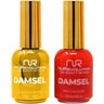 NuRevolution Noble Duo - LED/UV Soak Off Gel Polish 0.5 oz. + Nail Lacquer 0.5 oz. - #NGP28 Red Riot