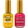 NuRevolution Noble Duo - LED/UV Soak Off Gel Polish 0.5 oz. + Nail Lacquer 0.5 oz. - #NGP29 Red Romance