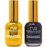 NuRevolution Noble Duo - LED/UV Soak Off Gel Polish 0.5 oz. + Nail Lacquer 0.5 oz. - #NGP33 Garnet Glamour