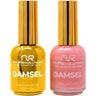 NuRevolution Noble Duo - LED/UV Soak Off Gel Polish 0.5 oz. + Nail Lacquer 0.5 oz. - #NGP36 Peach Paradise