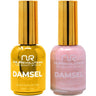 NuRevolution Noble Duo - LED/UV Soak Off Gel Polish 0.5 oz. + Nail Lacquer 0.5 oz. - #NGP37 Blushing Beauty