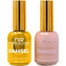 NuRevolution Noble Duo - LED/UV Soak Off Gel Polish 0.5 oz. + Nail Lacquer 0.5 oz. - #NGP38 Golden Glow