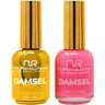 NuRevolution Noble Duo - LED/UV Soak Off Gel Polish 0.5 oz. + Nail Lacquer 0.5 oz. - #NGP39 Sorbet Sunrise