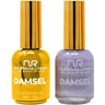 NuRevolution Noble Duo - LED/UV Soak Off Gel Polish 0.5 oz. + Nail Lacquer 0.5 oz. - #NGP40 Violet Visions