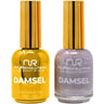NuRevolution Noble Duo - LED/UV Soak Off Gel Polish 0.5 oz. + Nail Lacquer 0.5 oz. - #NGP42 Stormy Skies