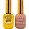NuRevolution Noble Duo - LED/UV Soak Off Gel Polish 0.5 oz. + Nail Lacquer 0.5 oz. - #NGP46 Sugar Cookie