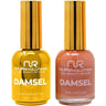 NuRevolution Noble Duo - LED/UV Soak Off Gel Polish 0.5 oz. + Nail Lacquer 0.5 oz. - #NGP49 Maple