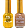 NuRevolution Noble Duo - LED/UV Soak Off Gel Polish 0.5 oz. + Nail Lacquer 0.5 oz. - #NGP61 Mocha