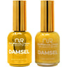 NuRevolution Noble Duo - LED/UV Soak Off Gel Polish 0.5 oz. + Nail Lacquer 0.5 oz. - #NGP67 Lemon Luster