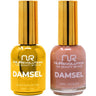 NuRevolution Noble Duo - LED/UV Soak Off Gel Polish 0.5 oz. + Nail Lacquer 0.5 oz. - #NGP68 Toast Temptation