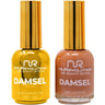 NuRevolution Noble Duo - LED/UV Soak Off Gel Polish 0.5 oz. + Nail Lacquer 0.5 oz. - #NGP69 Pecan Pie