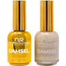 NuRevolution Noble Duo - LED/UV Soak Off Gel Polish 0.5 oz. + Nail Lacquer 0.5 oz. - #NGP72 Oatmeal Cookie