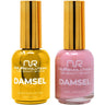 NuRevolution Noble Duo - LED/UV Soak Off Gel Polish 0.5 oz. + Nail Lacquer 0.5 oz. - #NGP73 Rosewater Romance