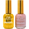 NuRevolution Noble Duo - LED/UV Soak Off Gel Polish 0.5 oz. + Nail Lacquer 0.5 oz. - #NGP74 Blossom Beauty