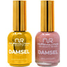 NuRevolution Noble Duo - LED/UV Soak Off Gel Polish 0.5 oz. + Nail Lacquer 0.5 oz. - #NGP76 Plush Paws