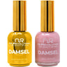 NuRevolution Noble Duo - LED/UV Soak Off Gel Polish 0.5 oz. + Nail Lacquer 0.5 oz. - #NGP82 Rose River