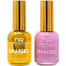 NuRevolution Noble Duo - LED/UV Soak Off Gel Polish 0.5 oz. + Nail Lacquer 0.5 oz. - #NGP84 Blossom