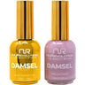 NuRevolution Noble Duo - LED/UV Soak Off Gel Polish 0.5 oz. + Nail Lacquer 0.5 oz. - #NGP85 Passion Mania