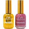 NuRevolution Noble Duo - LED/UV Soak Off Gel Polish 0.5 oz. + Nail Lacquer 0.5 oz. - #NGP86 Pizzazz