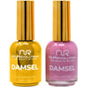 NuRevolution Noble Duo - LED/UV Soak Off Gel Polish 0.5 oz. + Nail Lacquer 0.5 oz. - #NGP89 Wisteria Wonder
