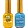 NuRevolution Noble Duo - LED/UV Soak Off Gel Polish 0.5 oz. + Nail Lacquer 0.5 oz. - #NGP97 Electric blue