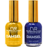 NuRevolution Noble Duo - LED/UV Soak Off Gel Polish 0.5 oz. + Nail Lacquer 0.5 oz. - #NGP99 Sapphire Sea