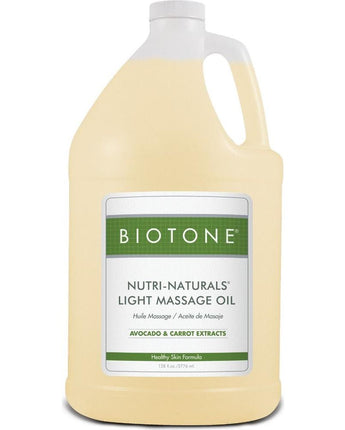 Nutri-Naturals® Light Massage Oil with Avocado & Carrot Oil / 1 Gallon by Biotone