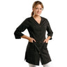 Nylon Jacket 3/4 Sleeve / Black or White