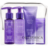Obliphica Seaberry Thick to Coarse Travel Kit - Seaberry Shampoo Thick to Coarse + Seaberry Conditioner Thick to Coarse + Seaberry Mask Thick to Coarse + Seaberry Serum Thick to Coarse