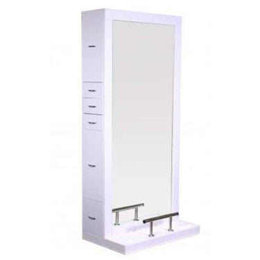Odessey Single Sided Styling Station by Deco Salon Furniture