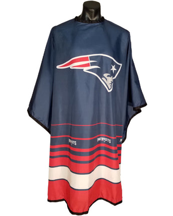 Officially Licensed NFL Salon Capes - 55"W x 60"L - New England Patriots