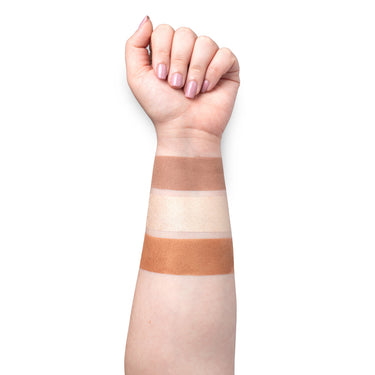 OFRA Face It Midi Palette - Light - Complexion Trio For Fair To Light Skin Tones To Define, Add Dimension, and Highlight The Face by OFRA Cosmetics