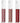 Ofra Long Lasting Liquid Lip Set - The Essentials - Lip Colors In Pink, Nude, and Red Have a Light, Velvety Texture and Stay Put For Up to 5 Hours