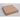 Ohio Valley Natural Kraft Pinstripe Tuck-Top Gift Boxes - 12"L X 12"W X 2-1/2"H / 1 Case (50 per Case)