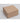 Ohio Valley Natural Kraft Pinstripe Tuck-Top Gift Boxes - 4"L x 4"W x 2"H / 3 Cases of 100 = 300 Boxes