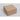 Ohio Valley Natural Kraft Pinstripe Tuck-Top Gift Boxes - 4"L x 4"W x 2"H / 3 Cases of 100 = 300 Boxes