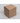 Ohio Valley Natural Kraft Pinstripe Tuck-Top Gift Boxes - 4"L x 4"W x 4"H / 3 Cases of 100 = 300 Boxes