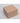 Ohio Valley Natural Kraft Pinstripe Tuck-Top Gift Boxes - 5"L x 5"W x 3"H / 2 Cases of 100 = 200 Boxes