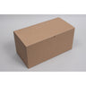 Ohio Valley Natural Kraft Pinstripe Tuck-Top Gift Boxes - 6"L x 12"W x 6"H / 1 Case (50 per Case)