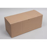 Ohio Valley Natural Kraft Pinstripe Tuck-Top Gift Boxes - 6"L x 14"W x 6"H / 1 Case (50 per Case)